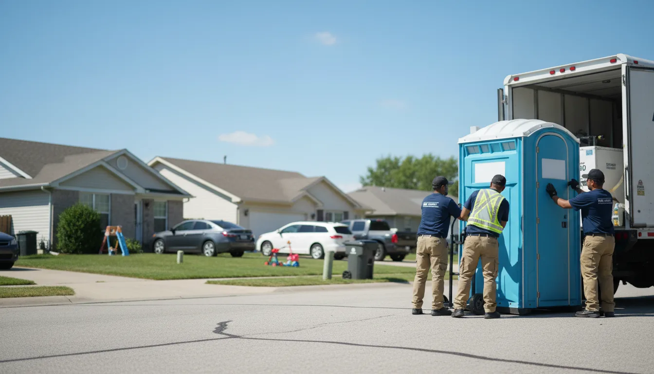 Standard Porta Potty Rentals in Monroe Center, IL near me